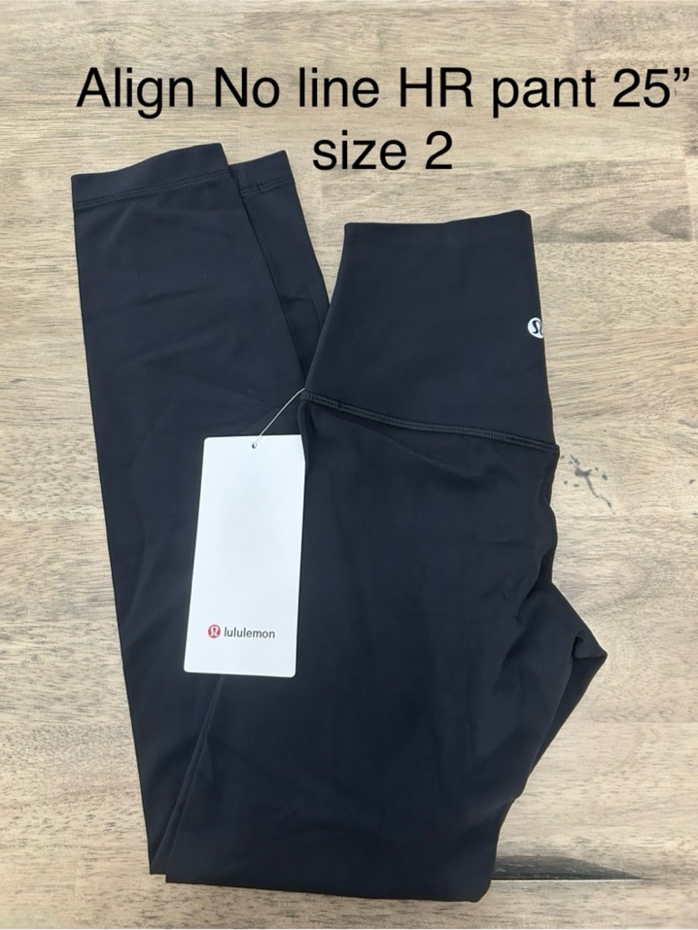 Lululemon Align No Line High Ride Pant 25” size 2